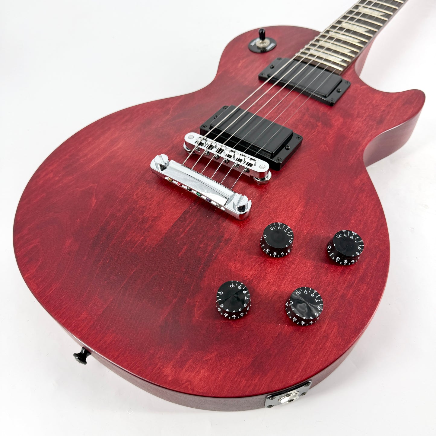 2013 Gibson LPJ Les Paul – Satin Cherry Red