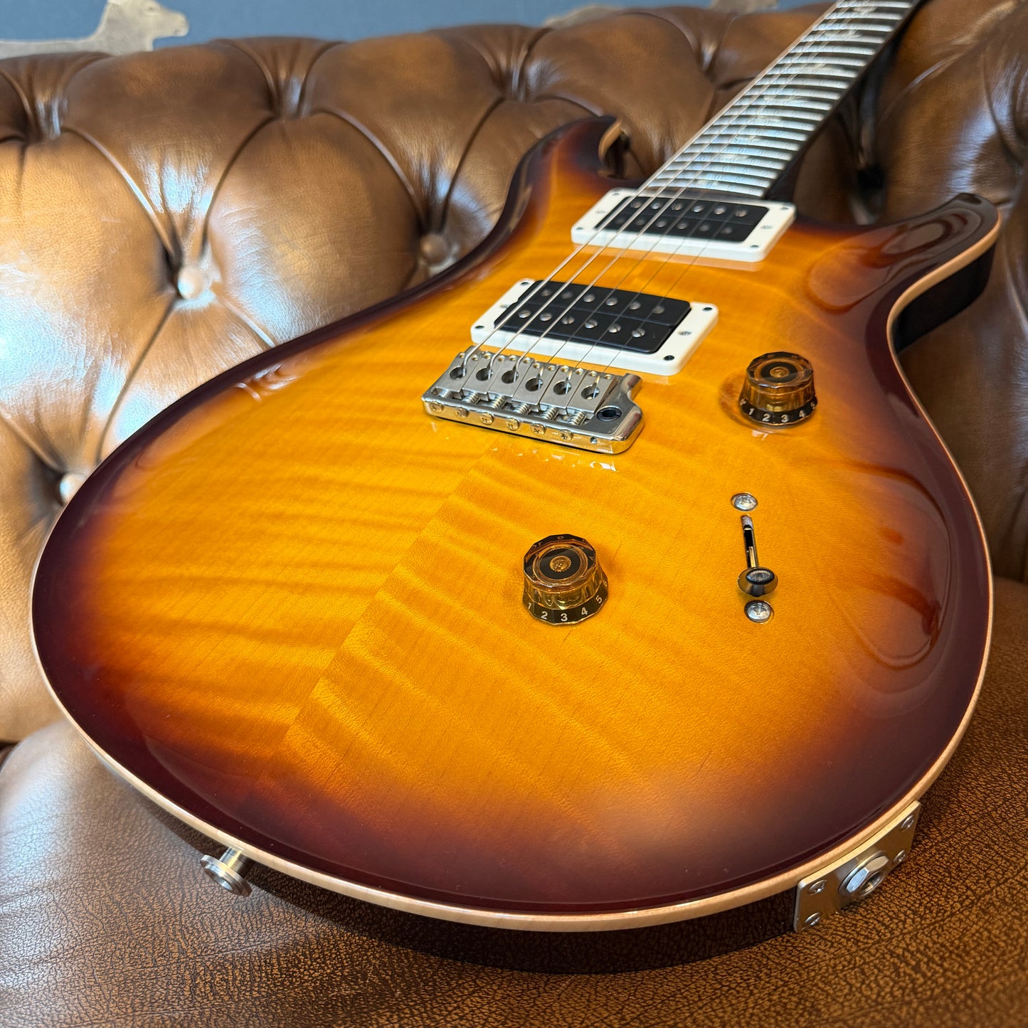 2017 PRS Custom 24 - McCarty Tobacco Sunburst