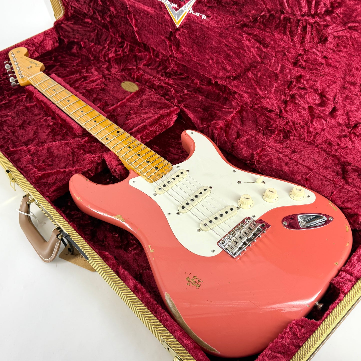 2020 Fender Custom Shop ’56 Stratocaster -  Faded Aged Tahitian Coral