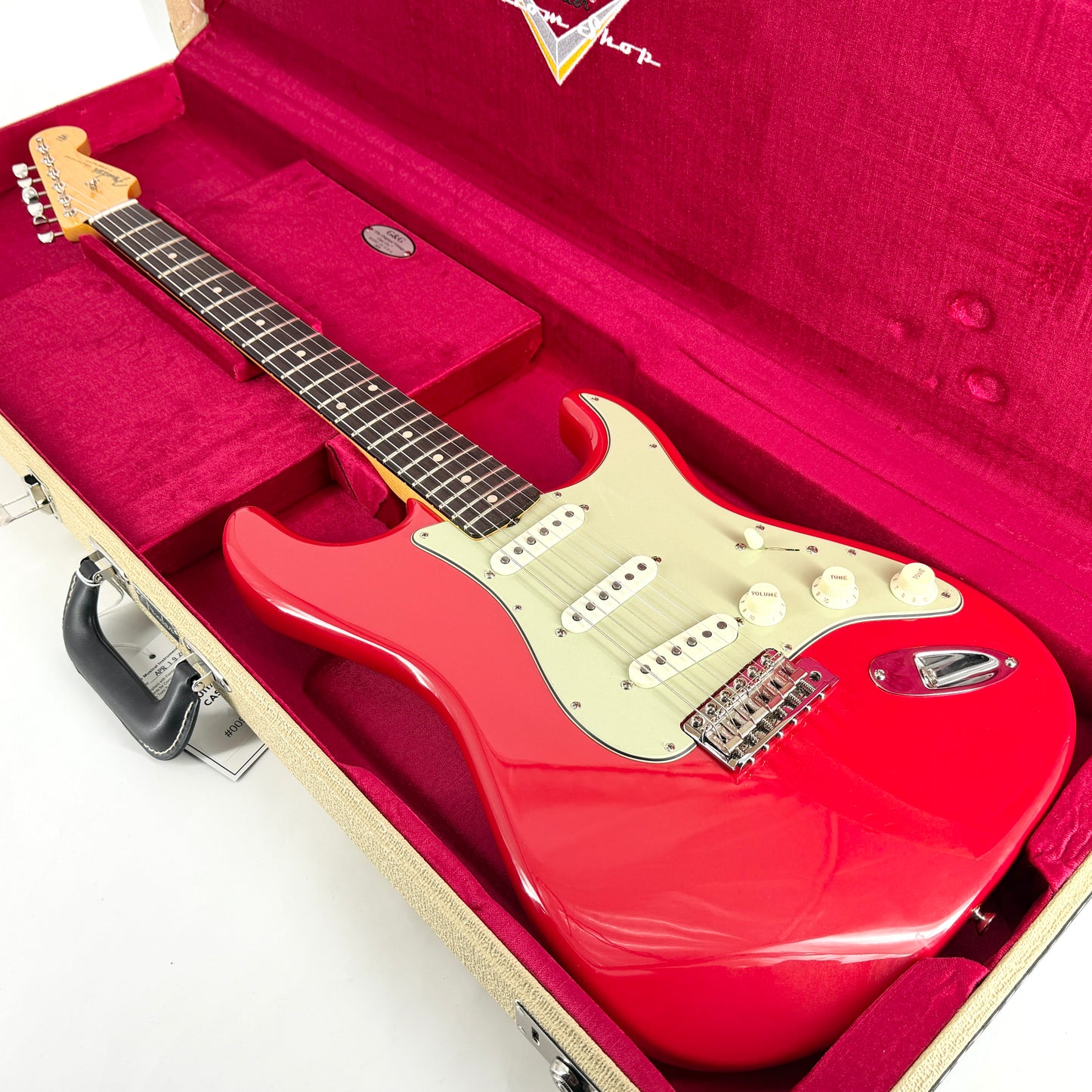 2025 Fender Custom Shop ‘61 Stratocaster NOS – Hot Rod Red