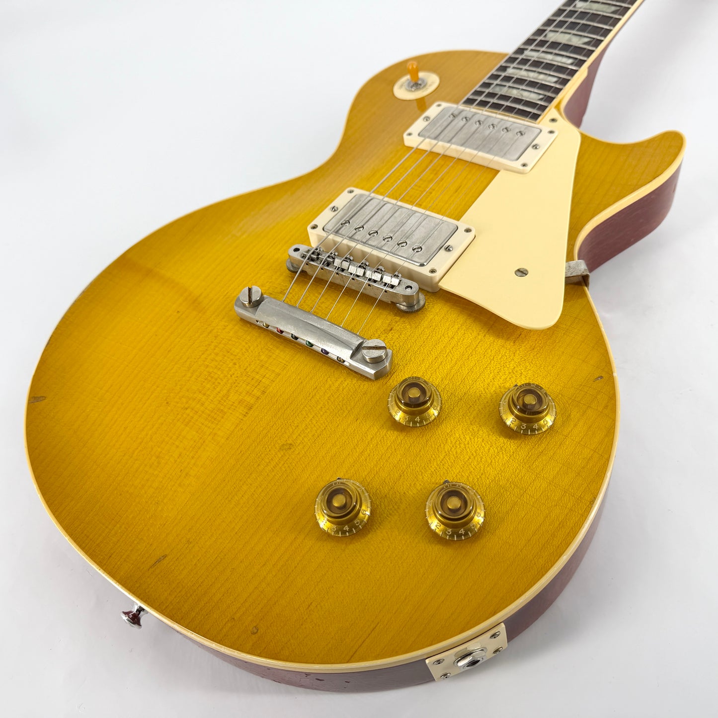 2023 Gibson Custom Murphy Lab 1958 Les Paul Light Aged - Lemon Burst