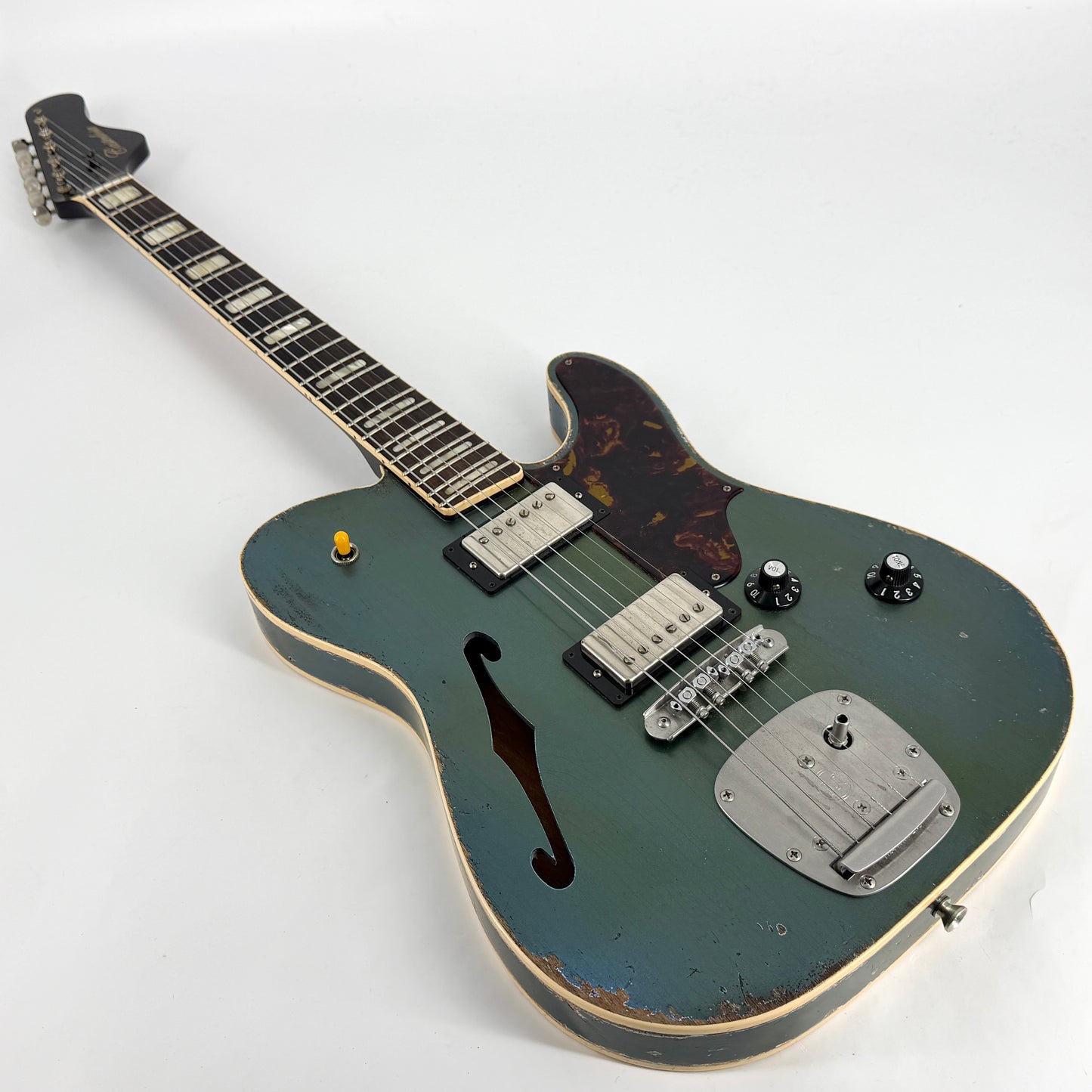 2024 Castedosa Marianna Semi-Hollow Masterbuilt Relic - Aged Lake Placid Blue