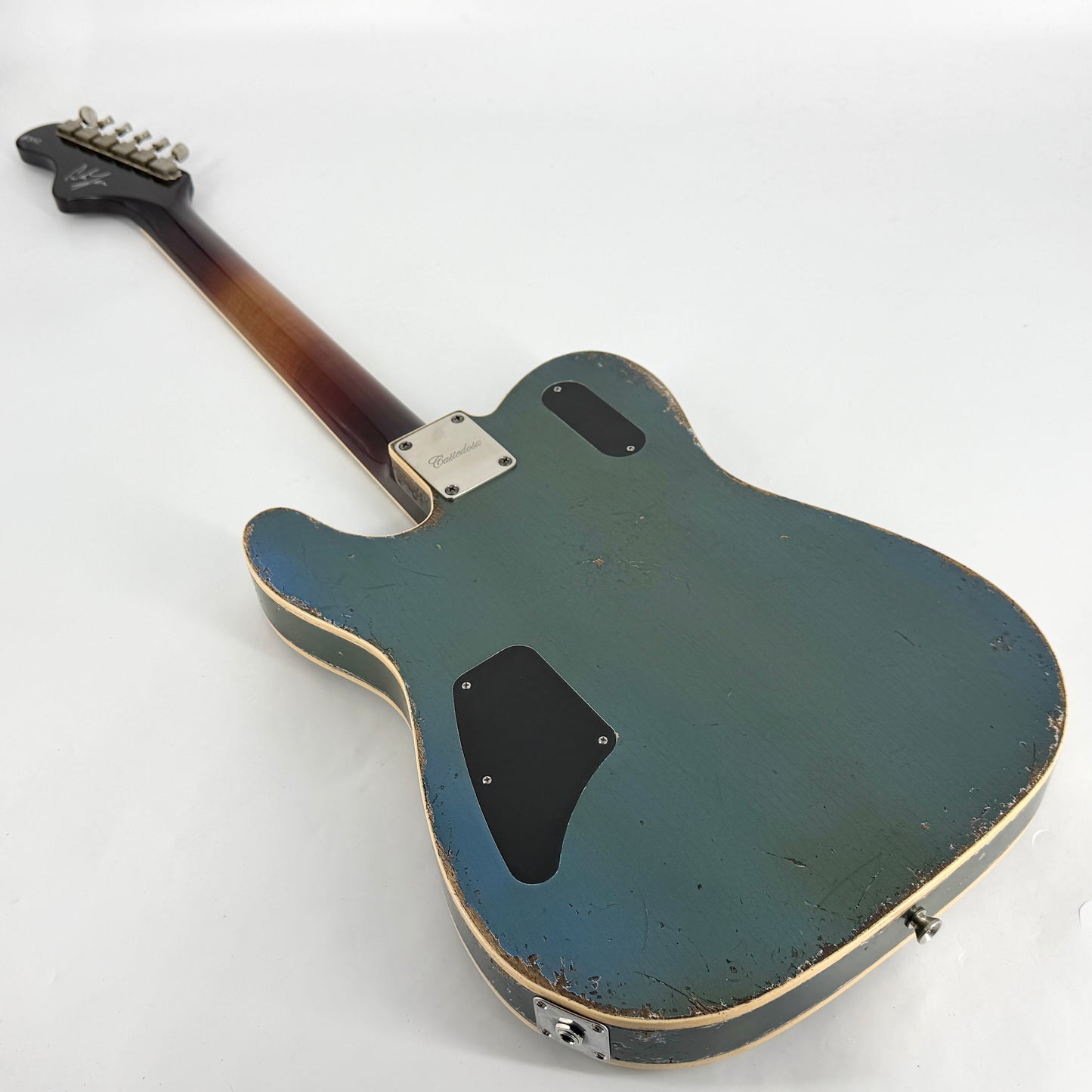2024 Castedosa Marianna Semi-Hollow Masterbuilt Relic - Aged Lake Placid Blue