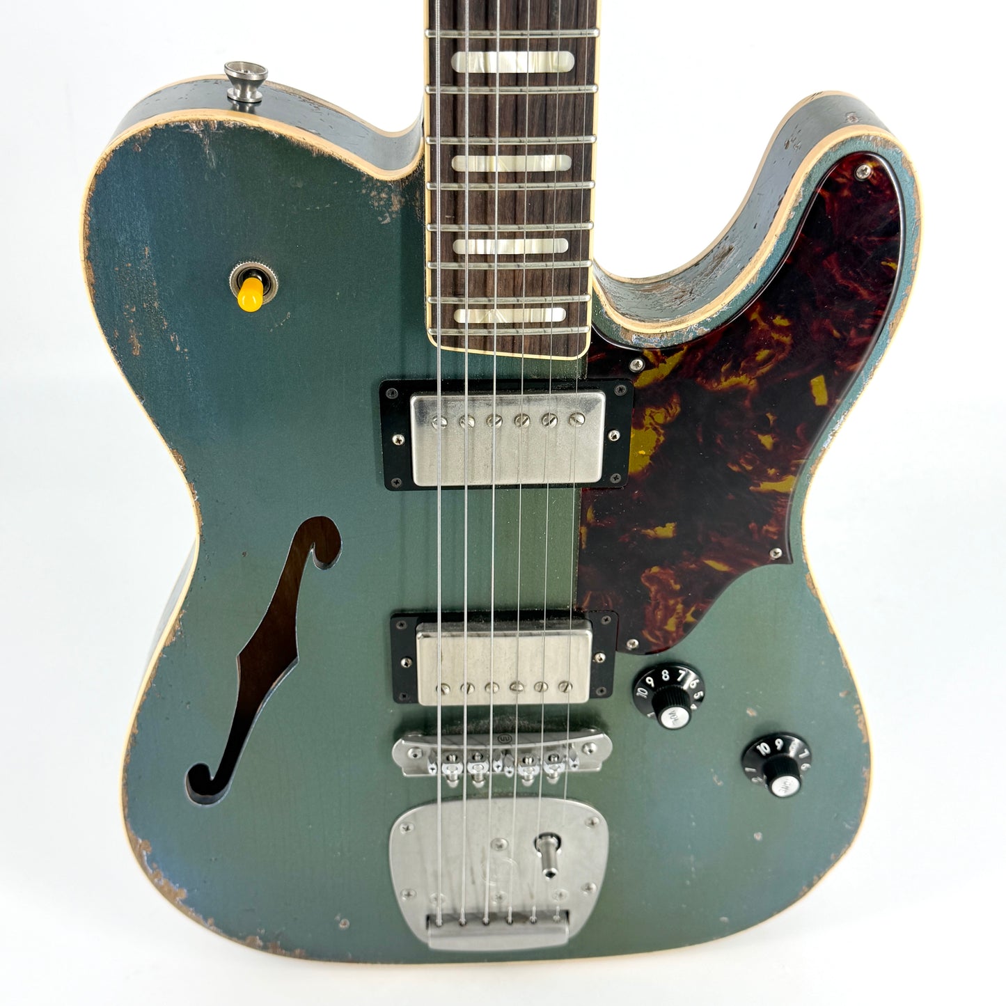 2024 Castedosa Marianna Semi-Hollow Masterbuilt Relic - Aged Lake Placid Blue