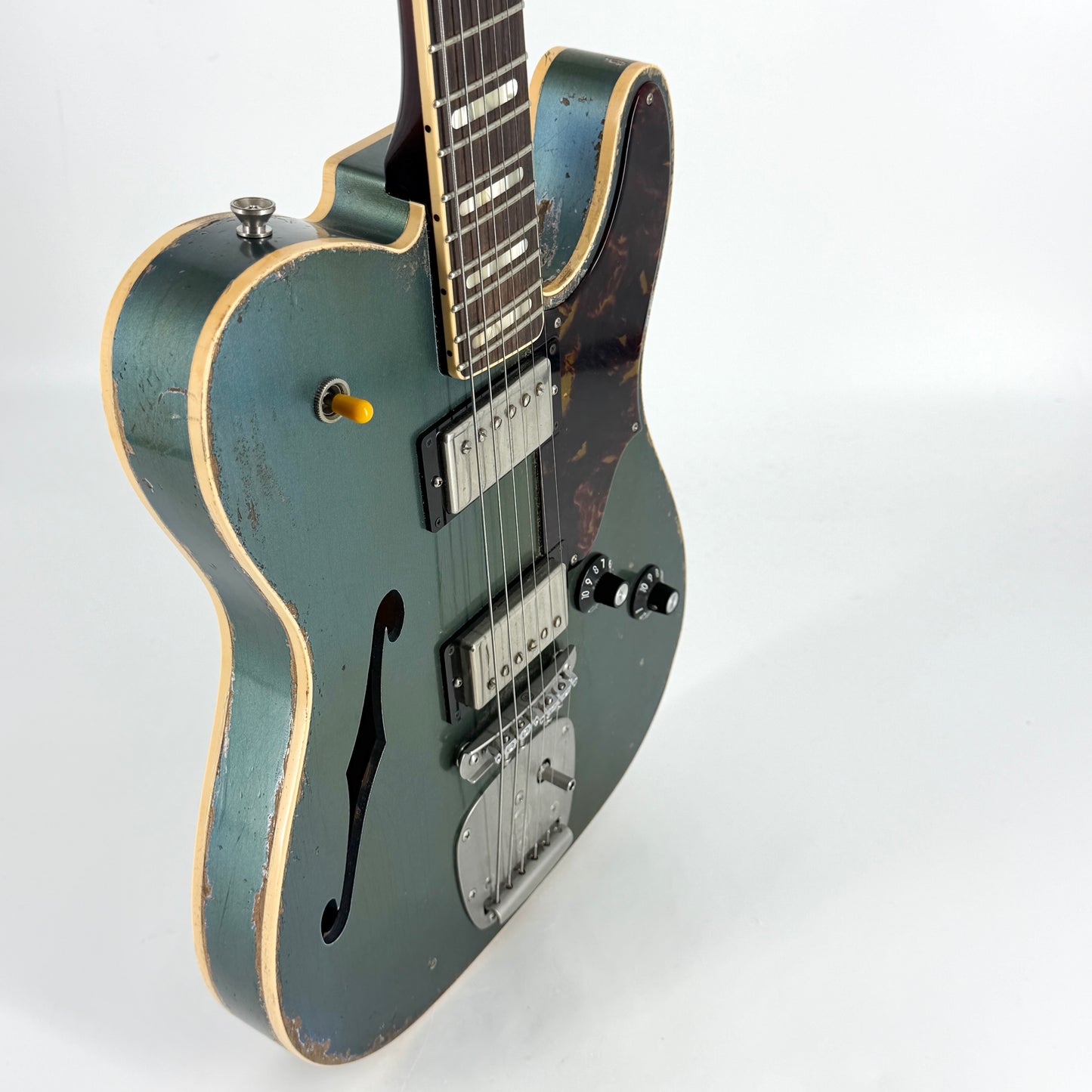 2024 Castedosa Marianna Semi-Hollow Masterbuilt Relic - Aged Lake Placid Blue