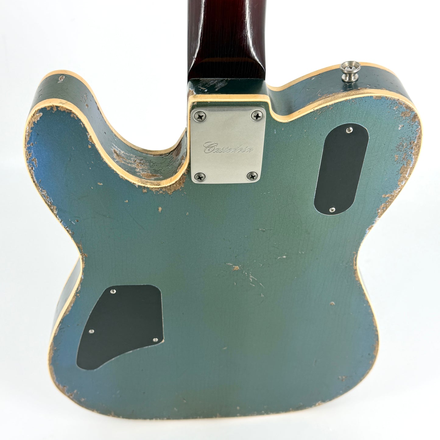 2024 Castedosa Marianna Semi-Hollow Masterbuilt Relic - Aged Lake Placid Blue