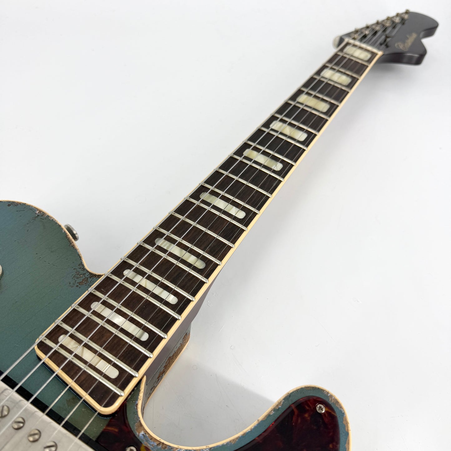 2024 Castedosa Marianna Semi-Hollow Masterbuilt Relic - Aged Lake Placid Blue