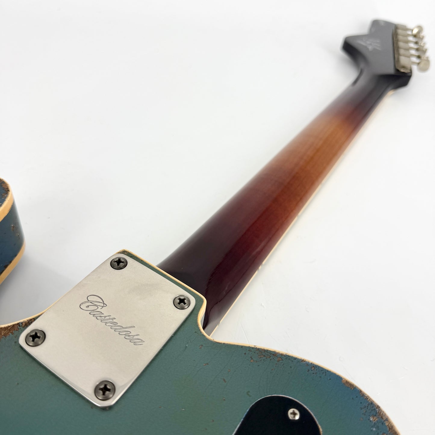 2024 Castedosa Marianna Semi-Hollow Masterbuilt Relic - Aged Lake Placid Blue