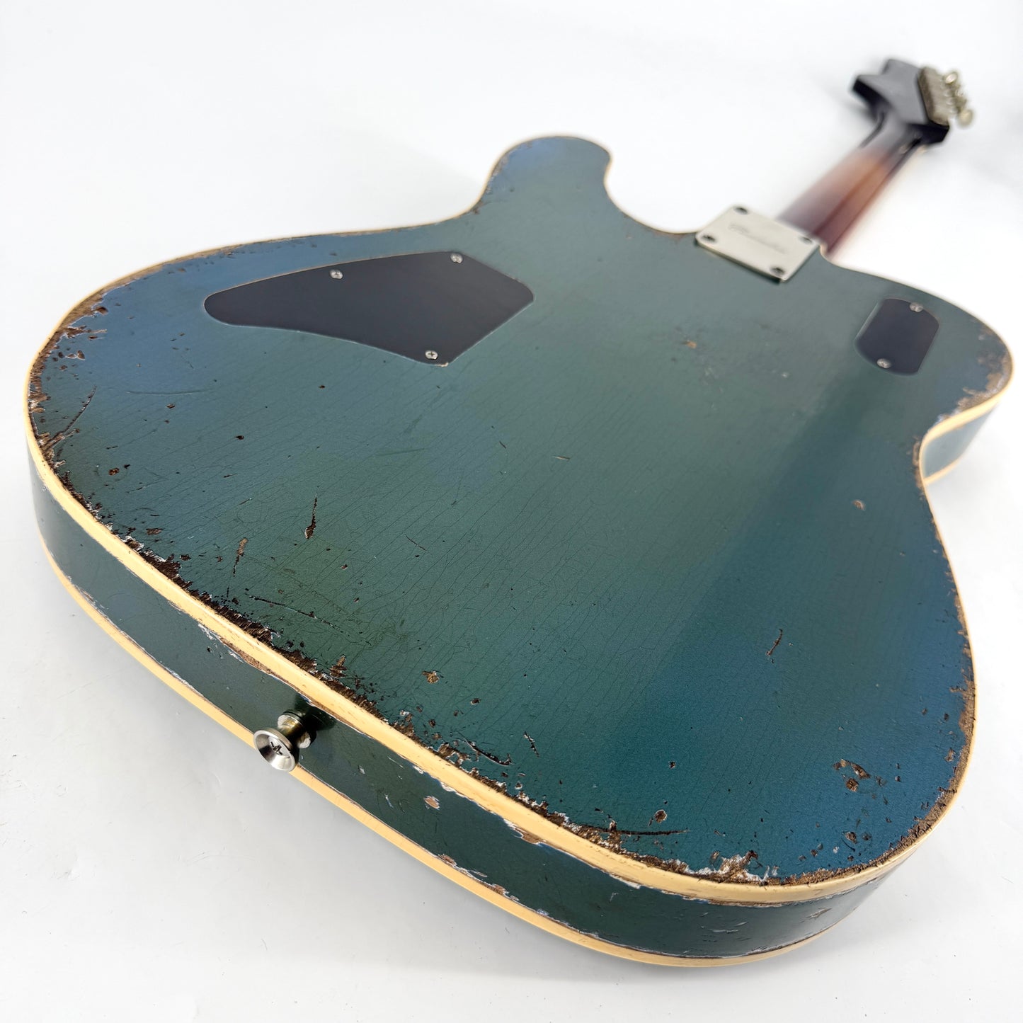 2024 Castedosa Marianna Semi-Hollow Masterbuilt Relic - Aged Lake Placid Blue