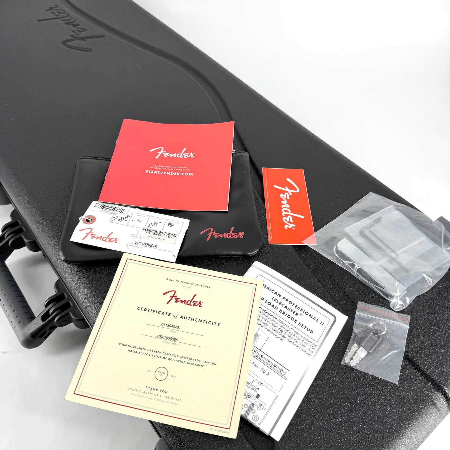 2021 Fender American Professional II Telecaster - Dark Night
