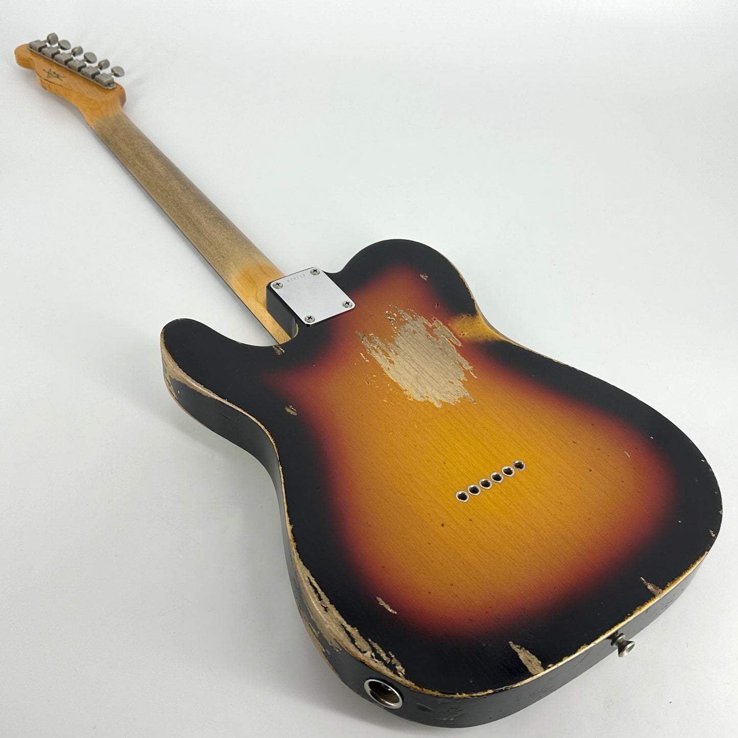 2014 Fender Custom Shop ’63 Telecaster Heavy Relic – 3 Tone Sunburst