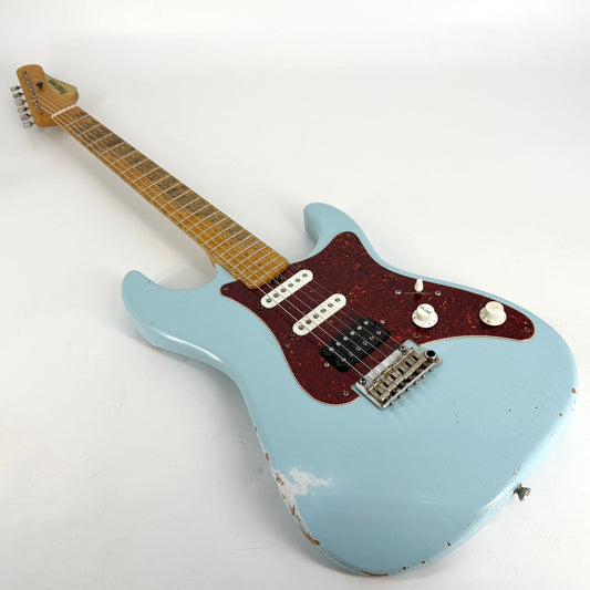 2018 Friedman Vintage S HSS Relic – Sonic Blue