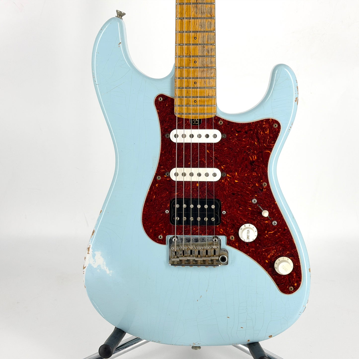 2018 Friedman Vintage S HSS Relic – Sonic Blue