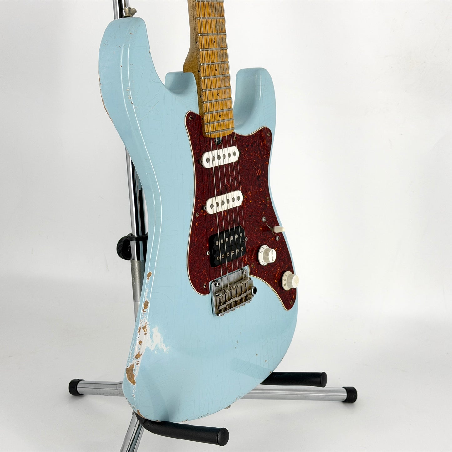 2018 Friedman Vintage S HSS Relic – Sonic Blue