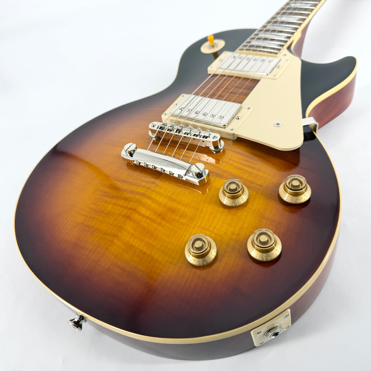 2024 Epiphone Inspired by Gibson Custom 1959 Les Paul Standard Reissue - Washed Bourbon Burst (Copy)