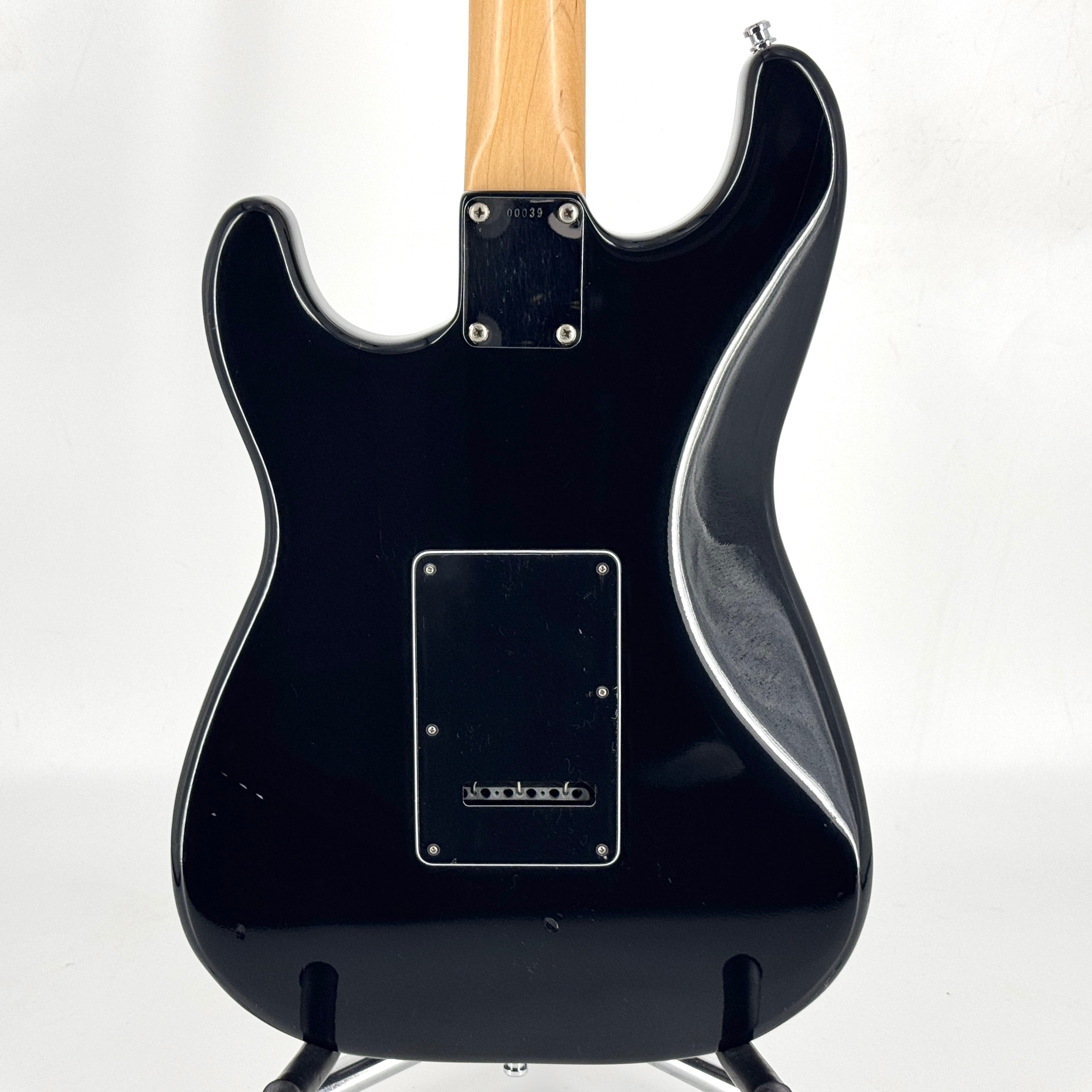 1989 Squier USA Standard Stratocaster – Black – Jordan Guitars