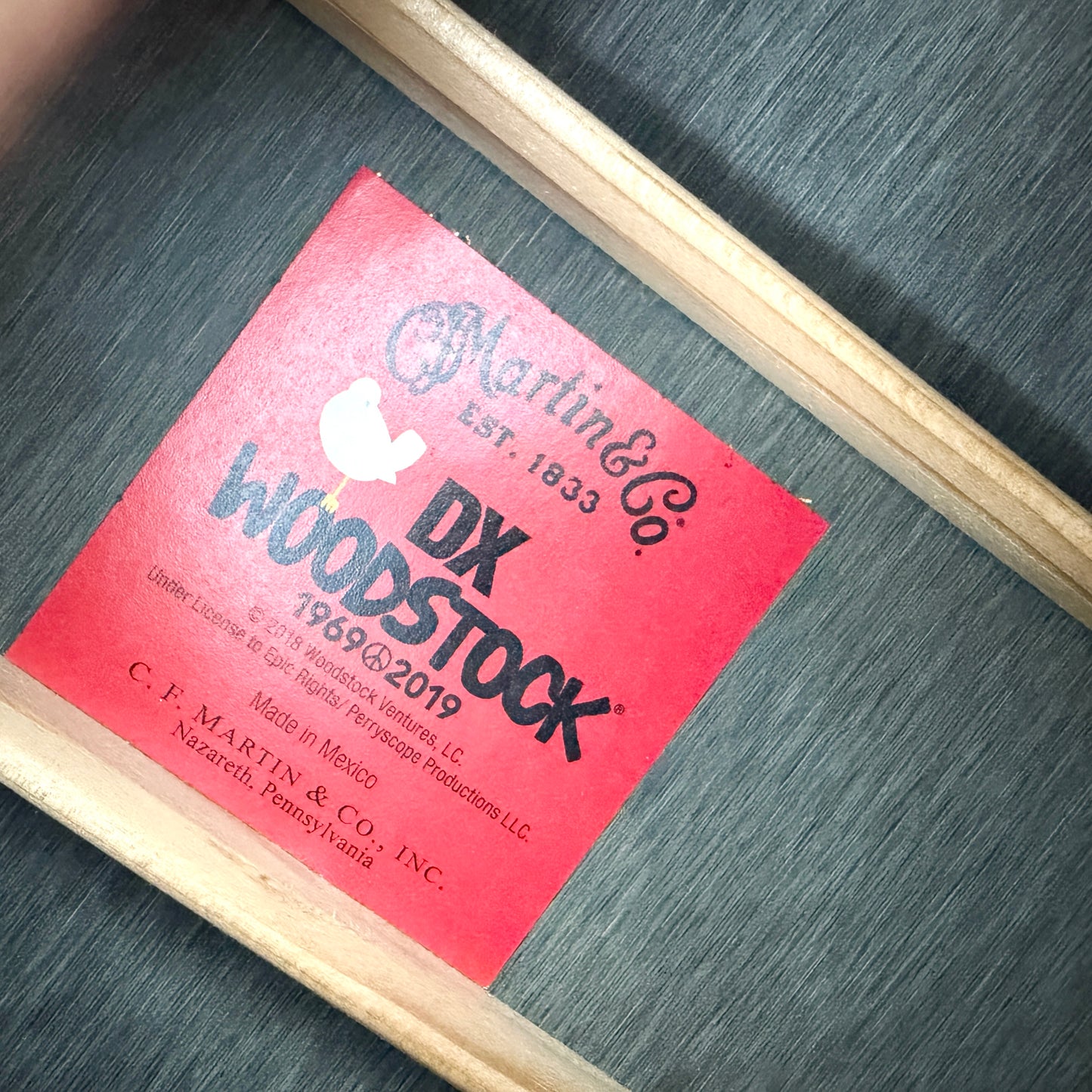 2019 Martin Woodstock 50th Anniversary DX