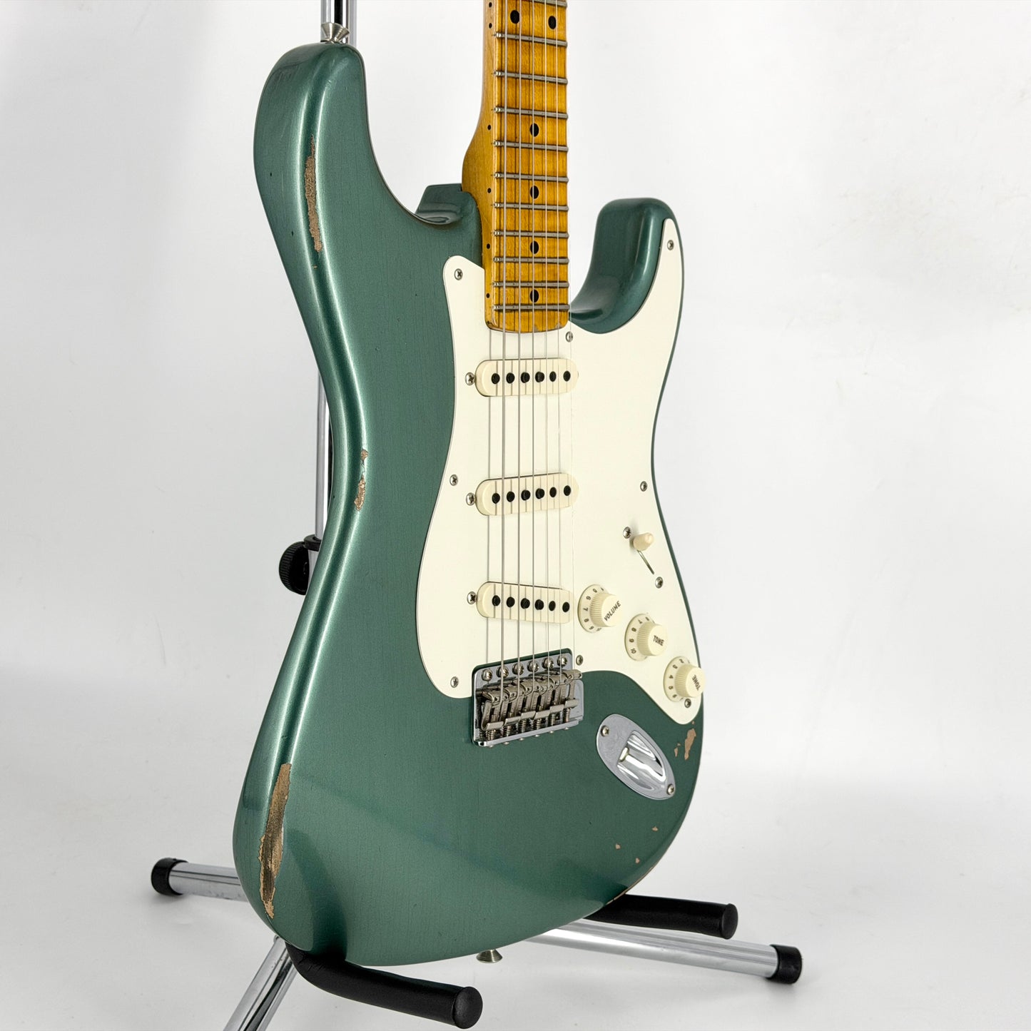 2022 Fender Custom Shop ’56 Stratocaster Relic – Aged Sherwood Green Metallic