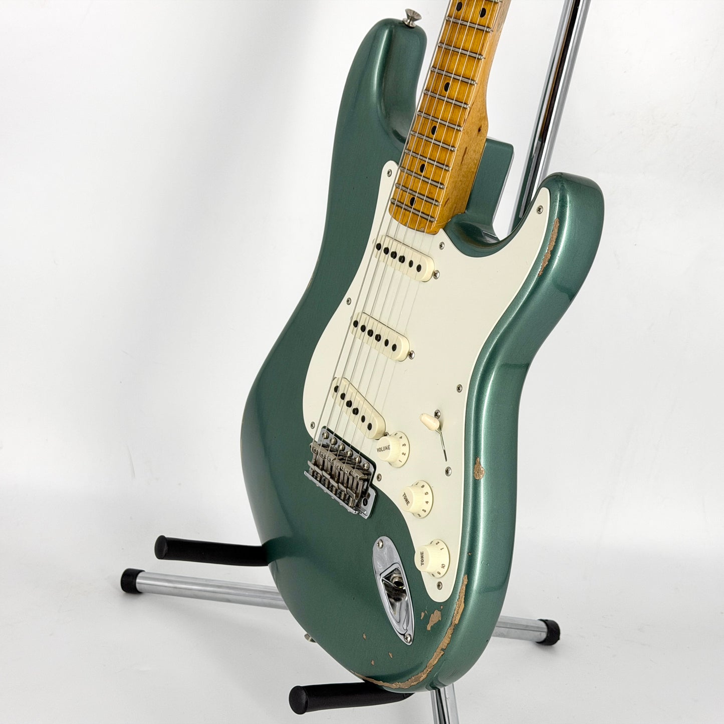 2022 Fender Custom Shop ’56 Stratocaster Relic – Aged Sherwood Green Metallic