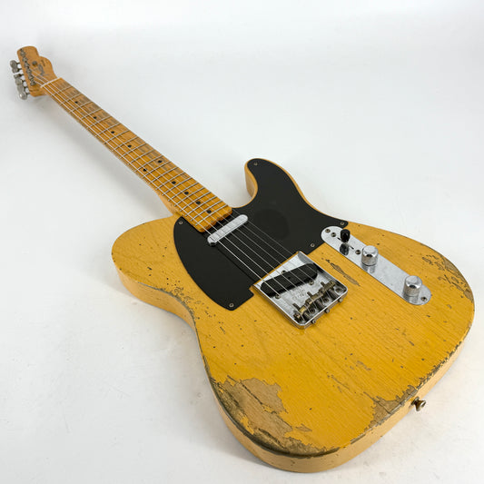 2019 Fender Custom Shop ’52 Heavy Relic Telecaster – Butterscotch Blonde
