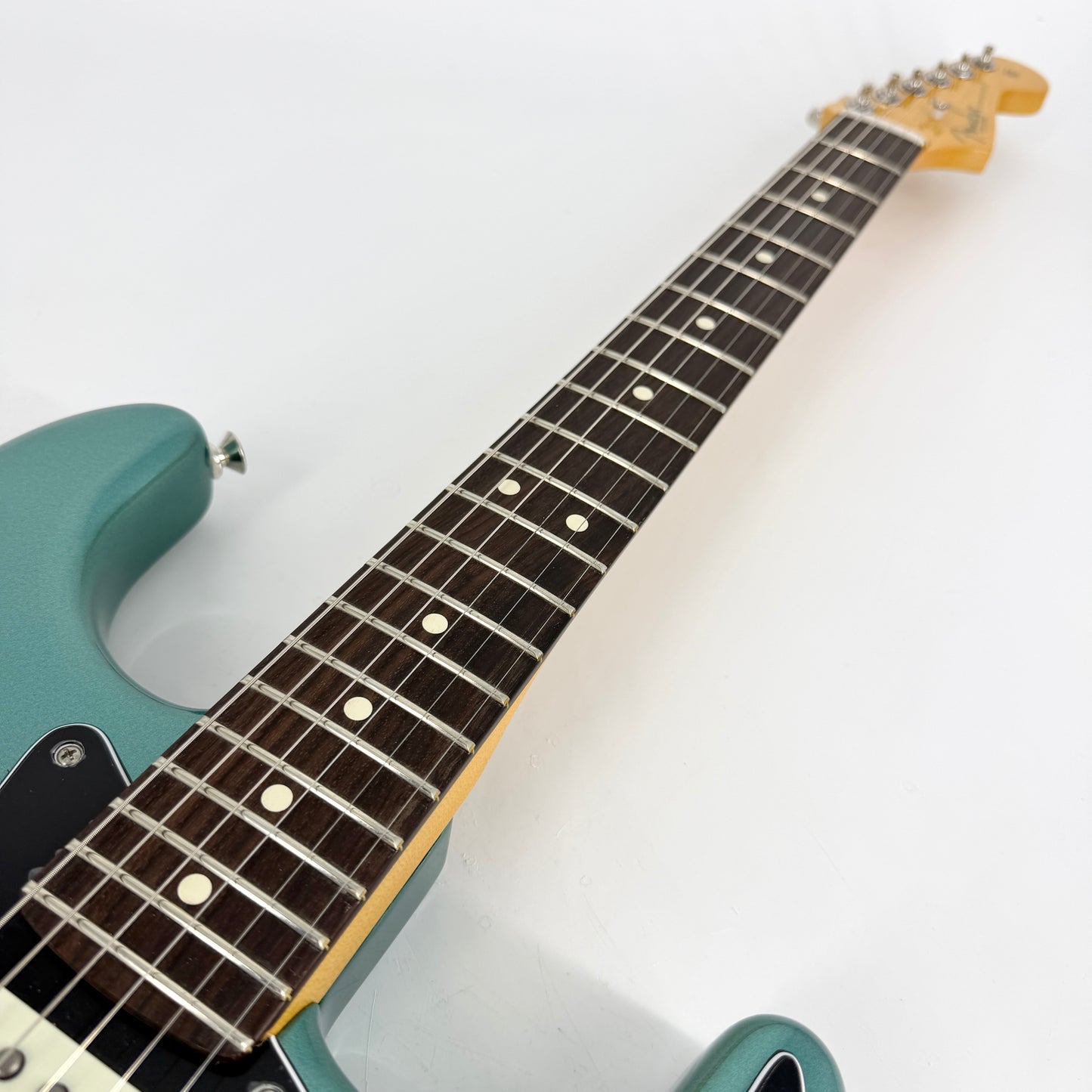 2025 Fender American Professional Classic Stratocaster HSS – Faded Sherwood Green Metallic