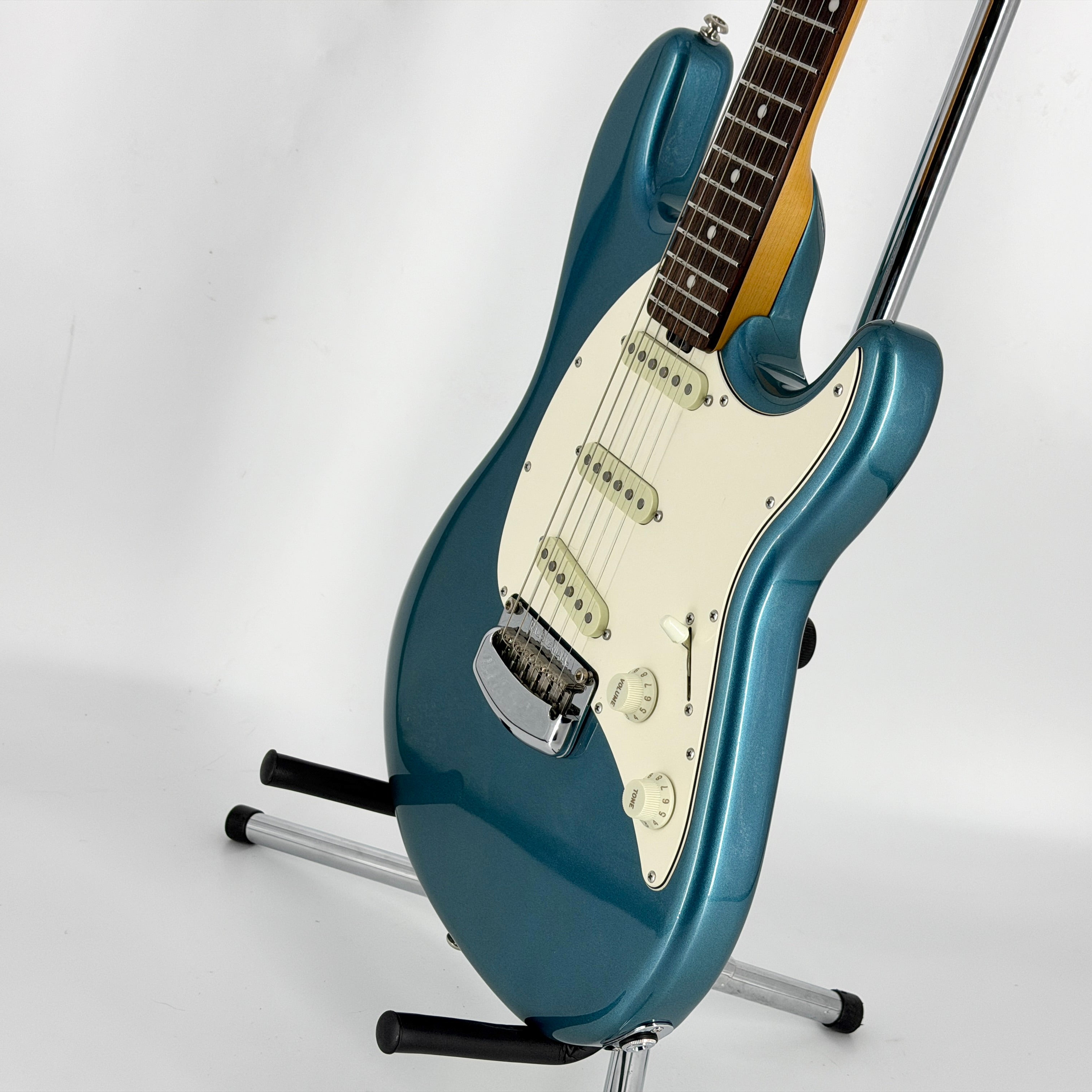 2016 Ernie Ball Music Man Cutlass – Vintage Turquoise – Jordan Guitars
