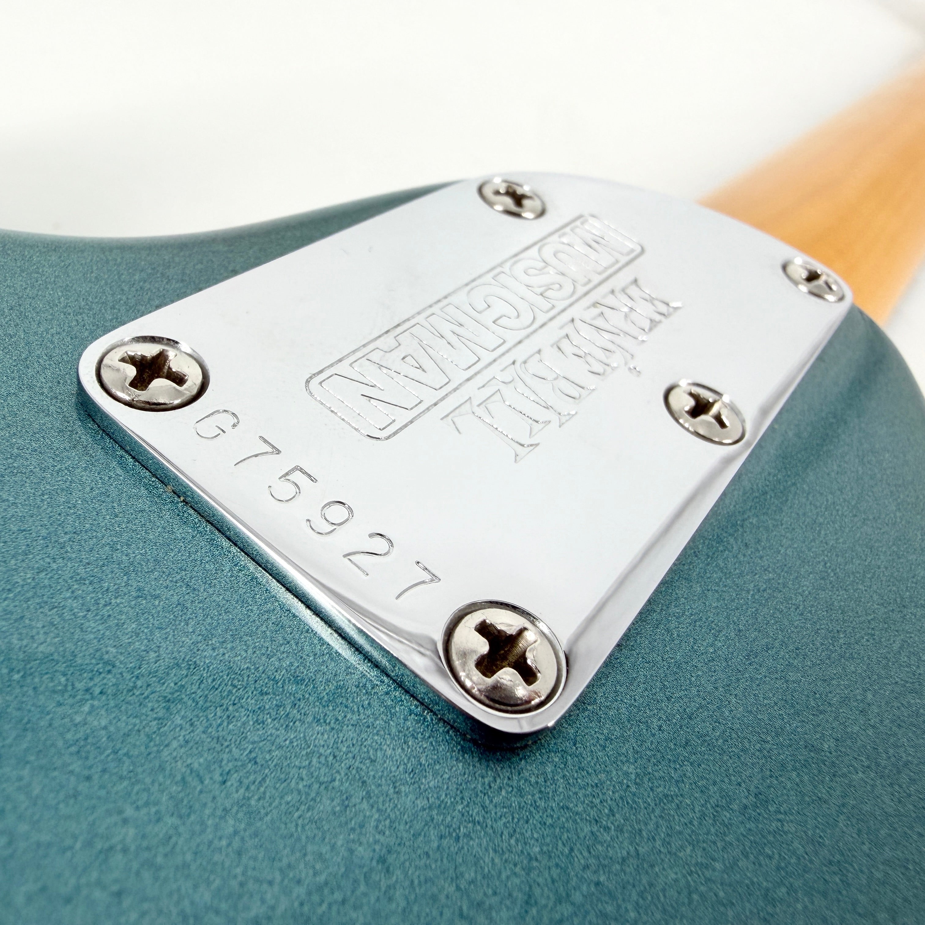 2016 Ernie Ball Music Man Cutlass – Vintage Turquoise – Jordan Guitars