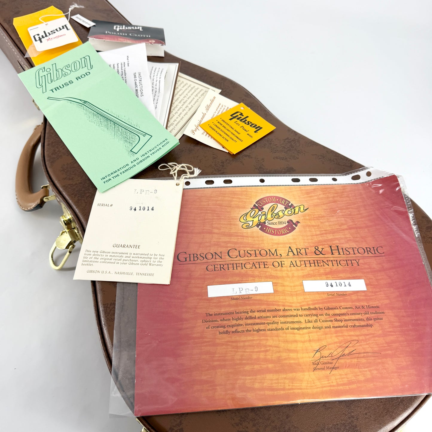 2004 Gibson Custom Shop 1959 Reissue Les Paul R9 - Iced Tea