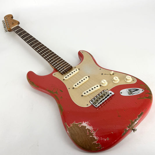 2017 Fender Custom Shop Limited Edition '59 Stratocaster Heavy Relic Roasted - Aged Fiesta Red
