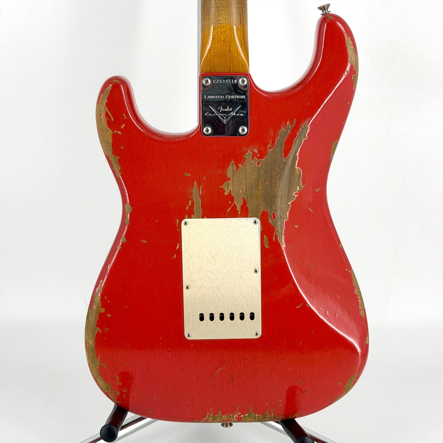 2017 Fender Custom Shop Limited Edition '59 Stratocaster Heavy Relic Roasted - Aged Fiesta Red