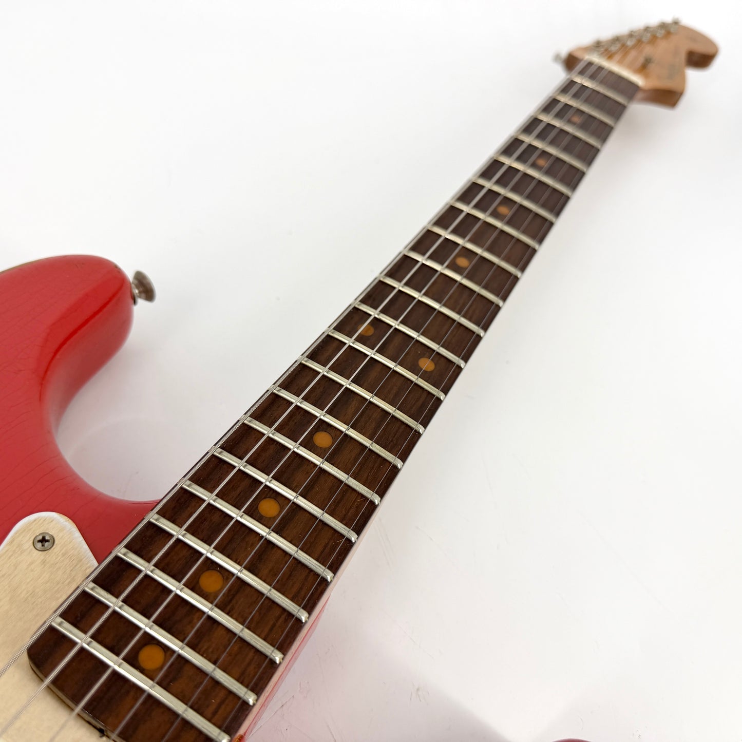 2017 Fender Custom Shop Limited Edition '59 Stratocaster Heavy Relic Roasted - Aged Fiesta Red