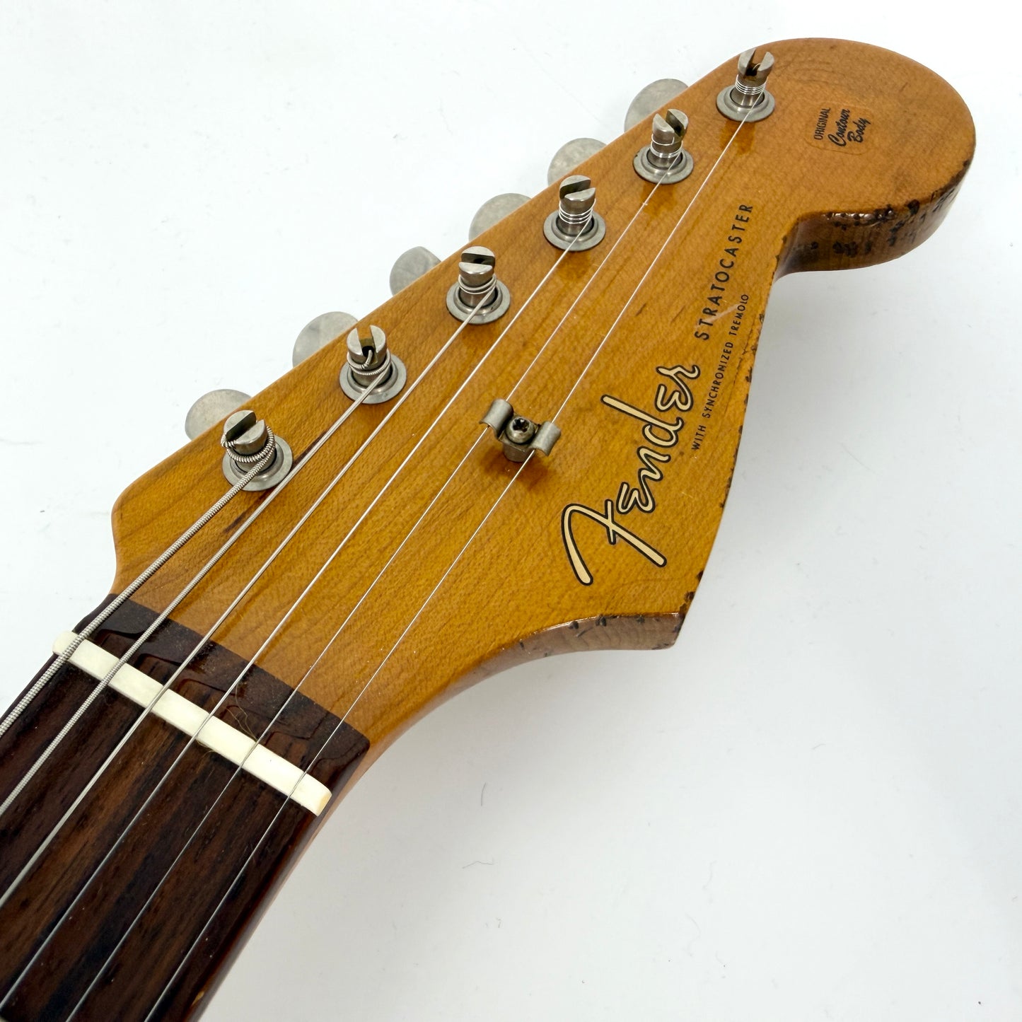 2017 Fender Custom Shop Limited Edition '59 Stratocaster Heavy Relic Roasted - Aged Fiesta Red