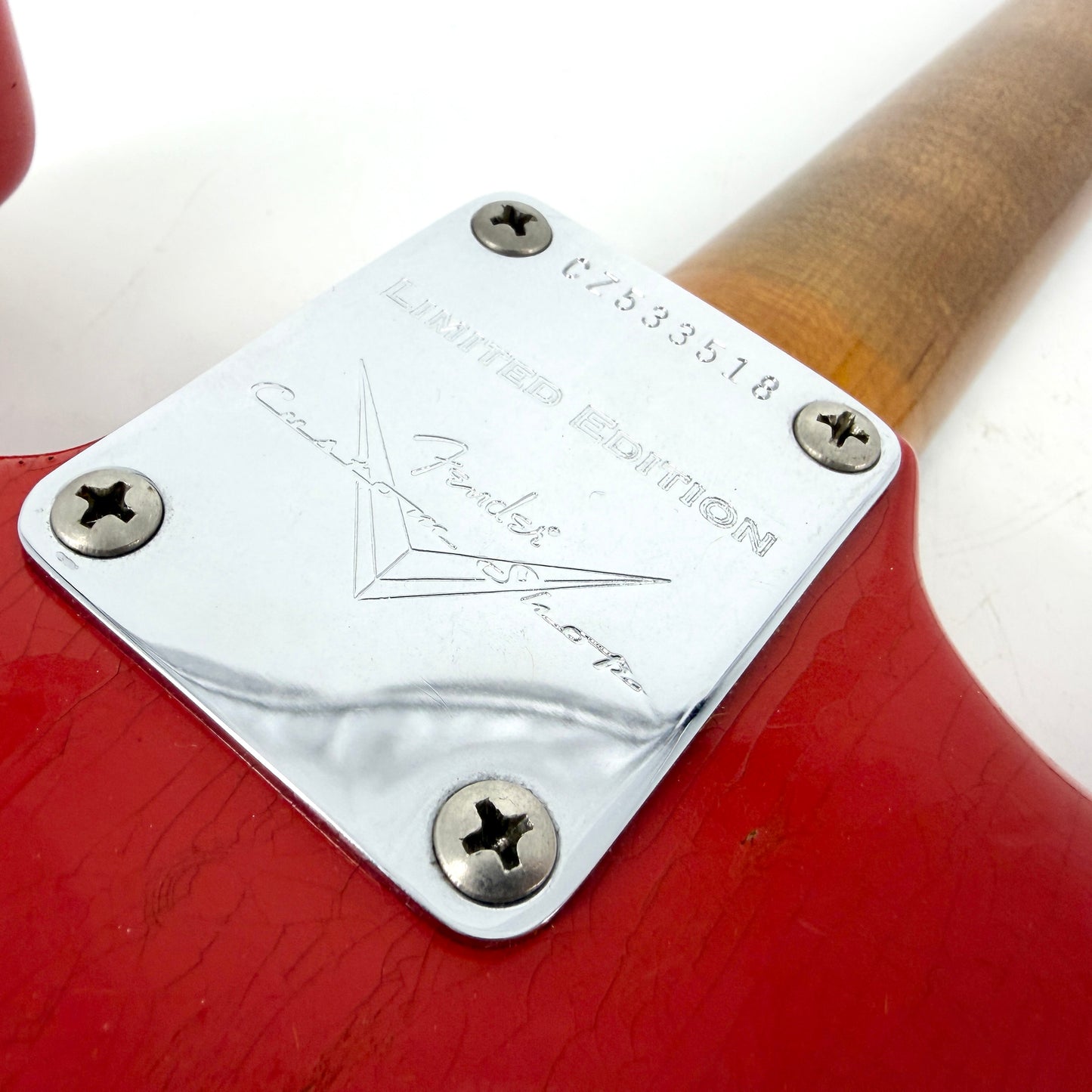 2017 Fender Custom Shop Limited Edition '59 Stratocaster Heavy Relic Roasted - Aged Fiesta Red