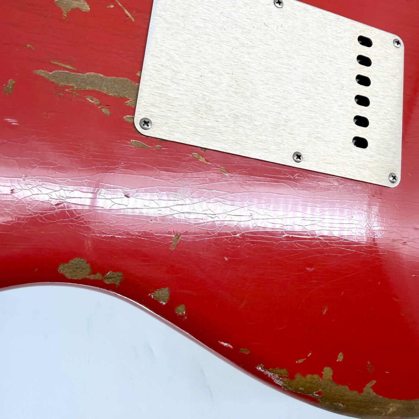 2017 Fender Custom Shop Limited Edition '59 Stratocaster Heavy Relic Roasted - Aged Fiesta Red