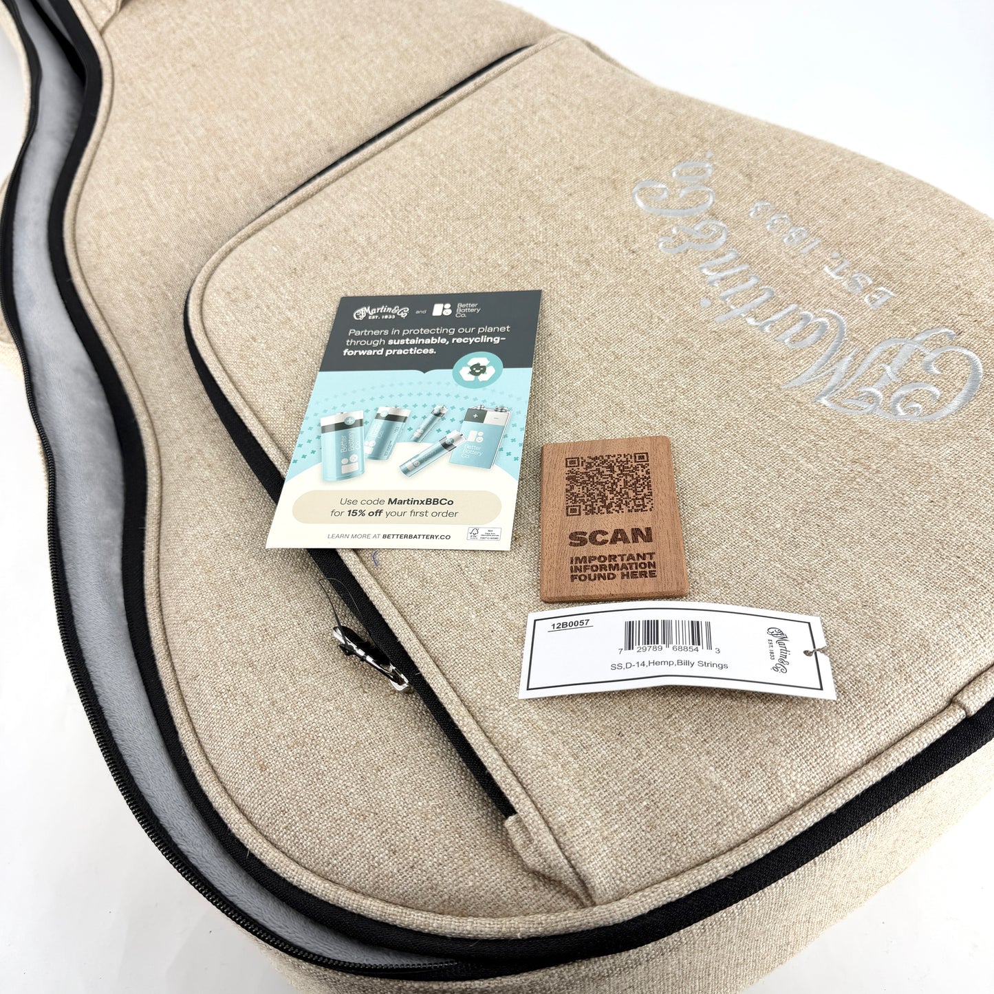 2025 Martin X-Series D-X2E Billy Strings – Natural