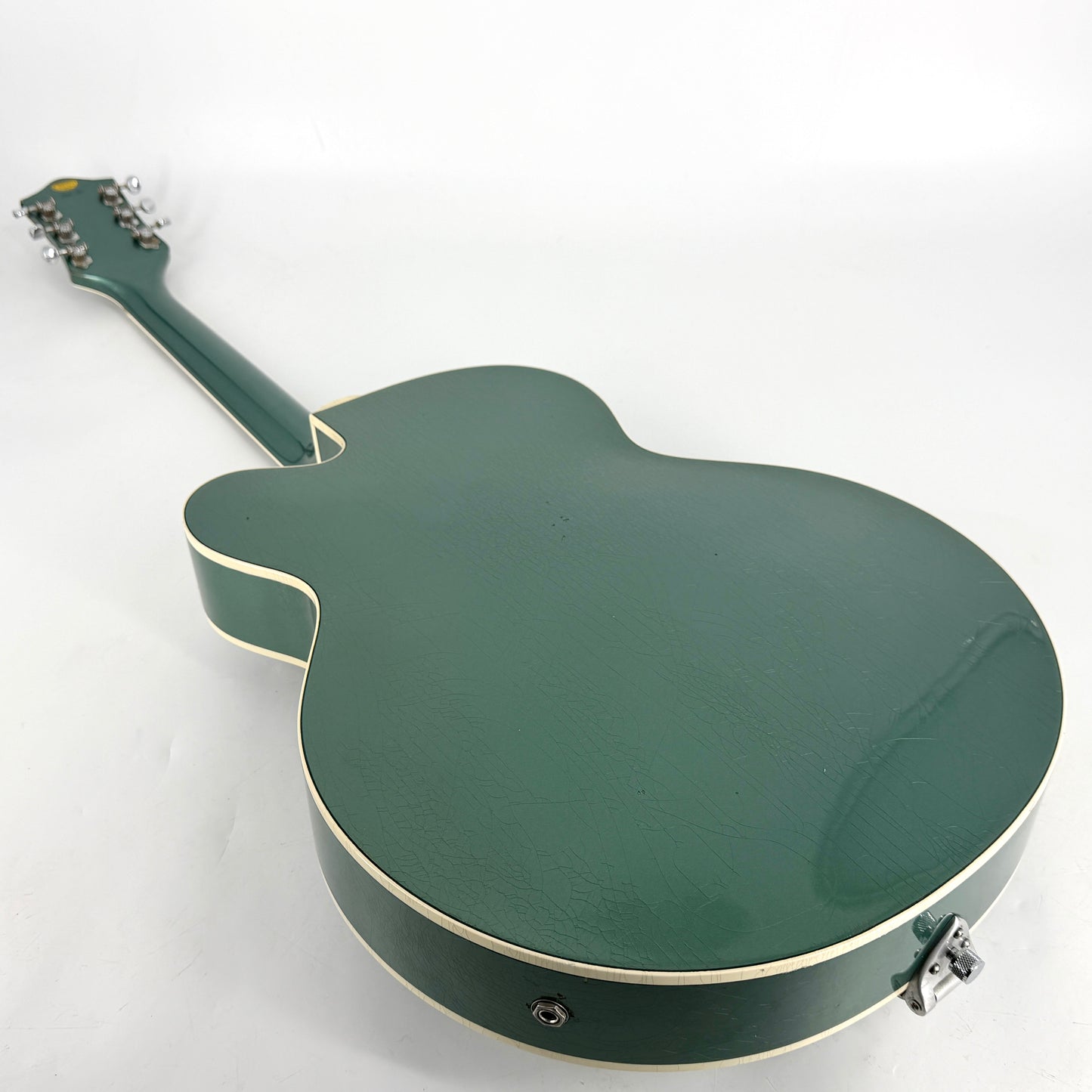 2021 Gretsch Custom Shop G6120 Masterbuilt Stephen Stern - Aged Sherwood Green Metallic