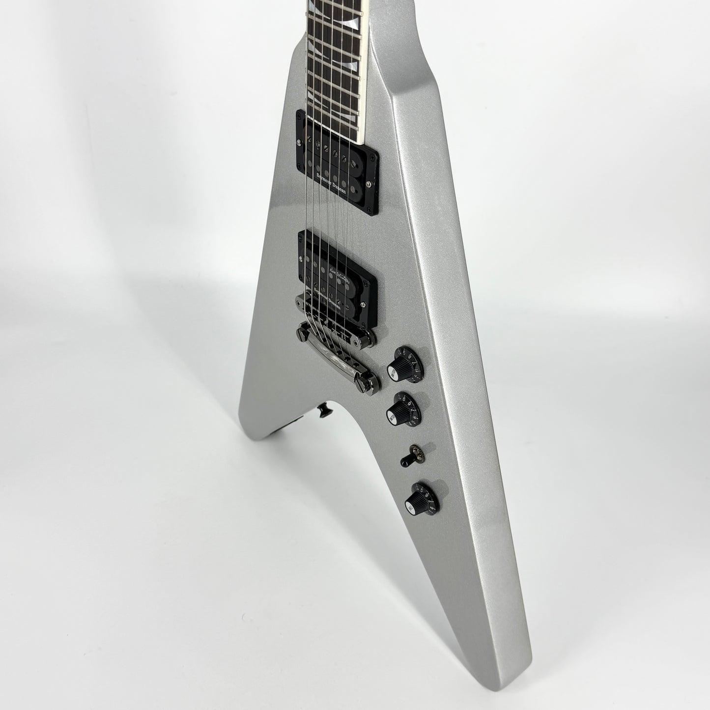 2023 Gibson Dave Mustaine Flying V EXP - Silver Metallic