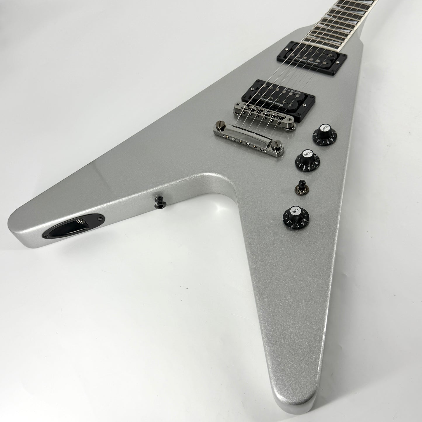 2023 Gibson Dave Mustaine Flying V EXP - Silver Metallic