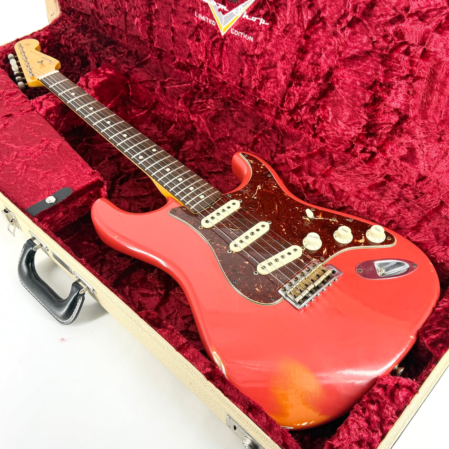 2010 Fender Custom Shop Limited Edition ’62 Stratocaster Relic Abby Ybarra - Fiesta Red