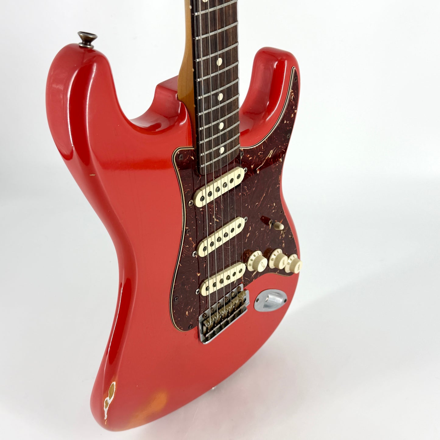 2010 Fender Custom Shop Limited Edition ’62 Stratocaster Relic Abby Ybarra - Fiesta Red