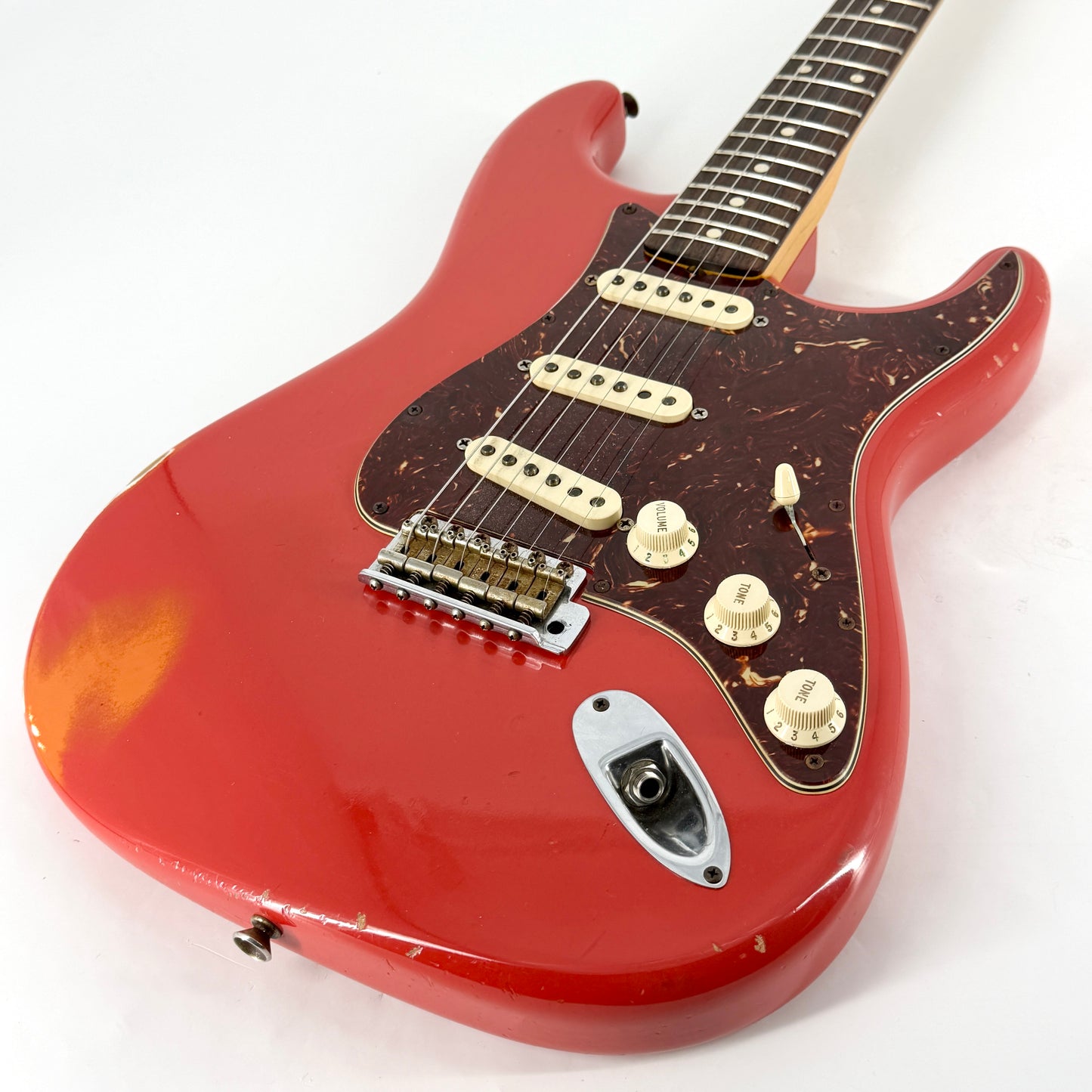 2010 Fender Custom Shop Limited Edition ’62 Stratocaster Relic Abby Ybarra - Fiesta Red