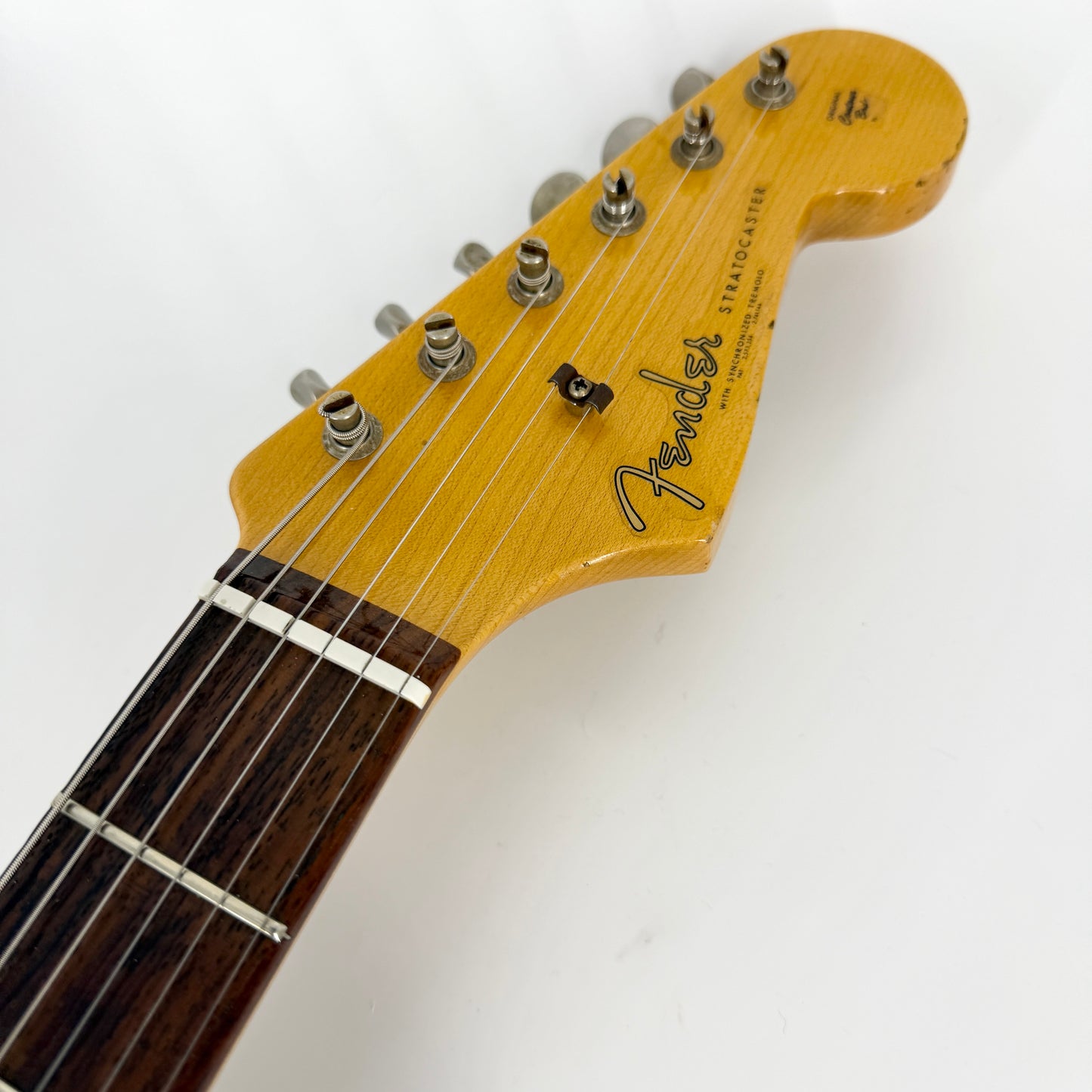 2010 Fender Custom Shop Limited Edition ’62 Stratocaster Relic Abby Ybarra - Fiesta Red