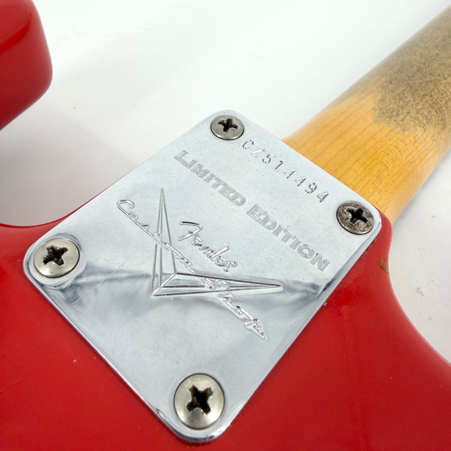 2010 Fender Custom Shop Limited Edition ’62 Stratocaster Relic Abby Ybarra - Fiesta Red