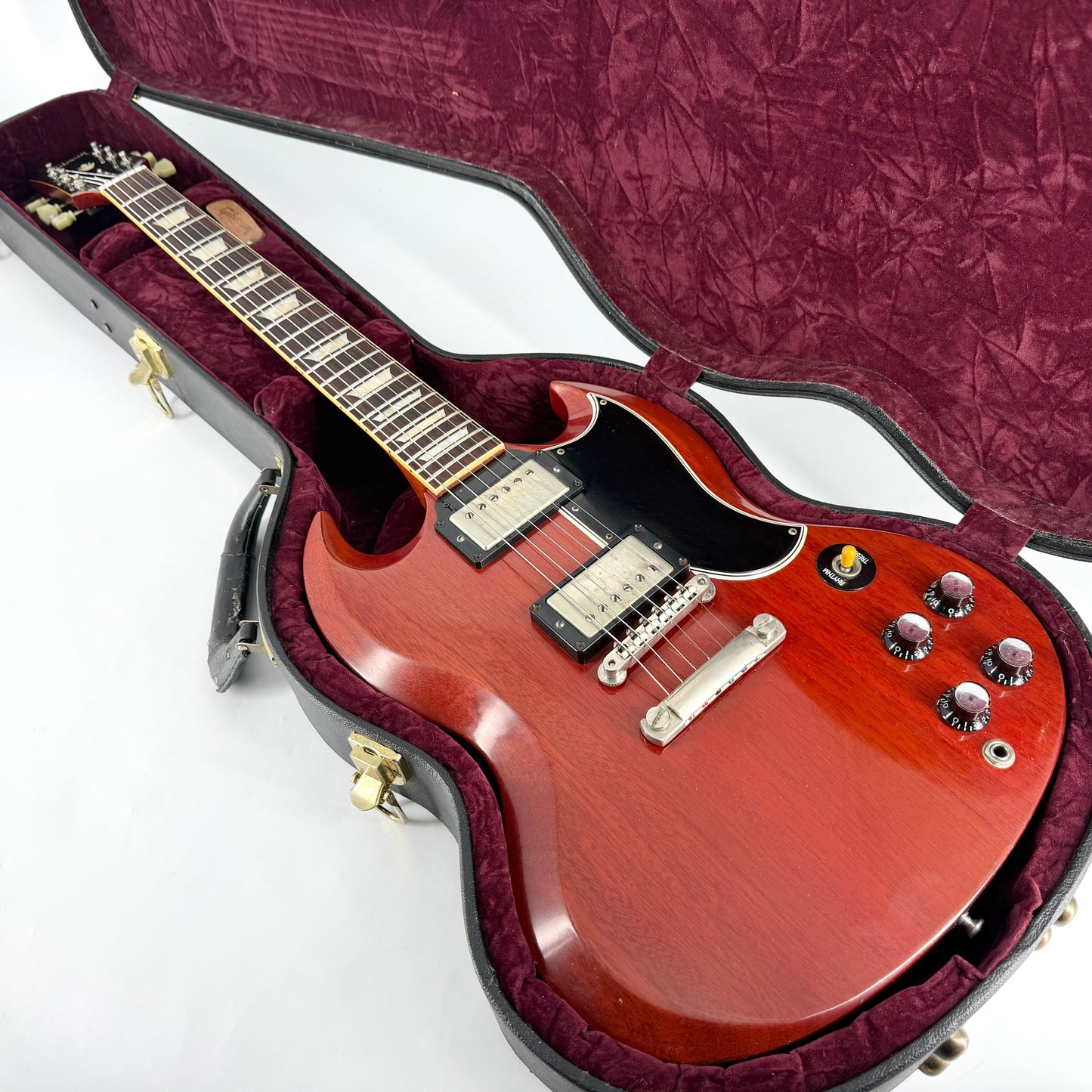 2008 Gibson Custom Shop 1961 Reissue Les Paul SG Standard VOS – Cherry Red