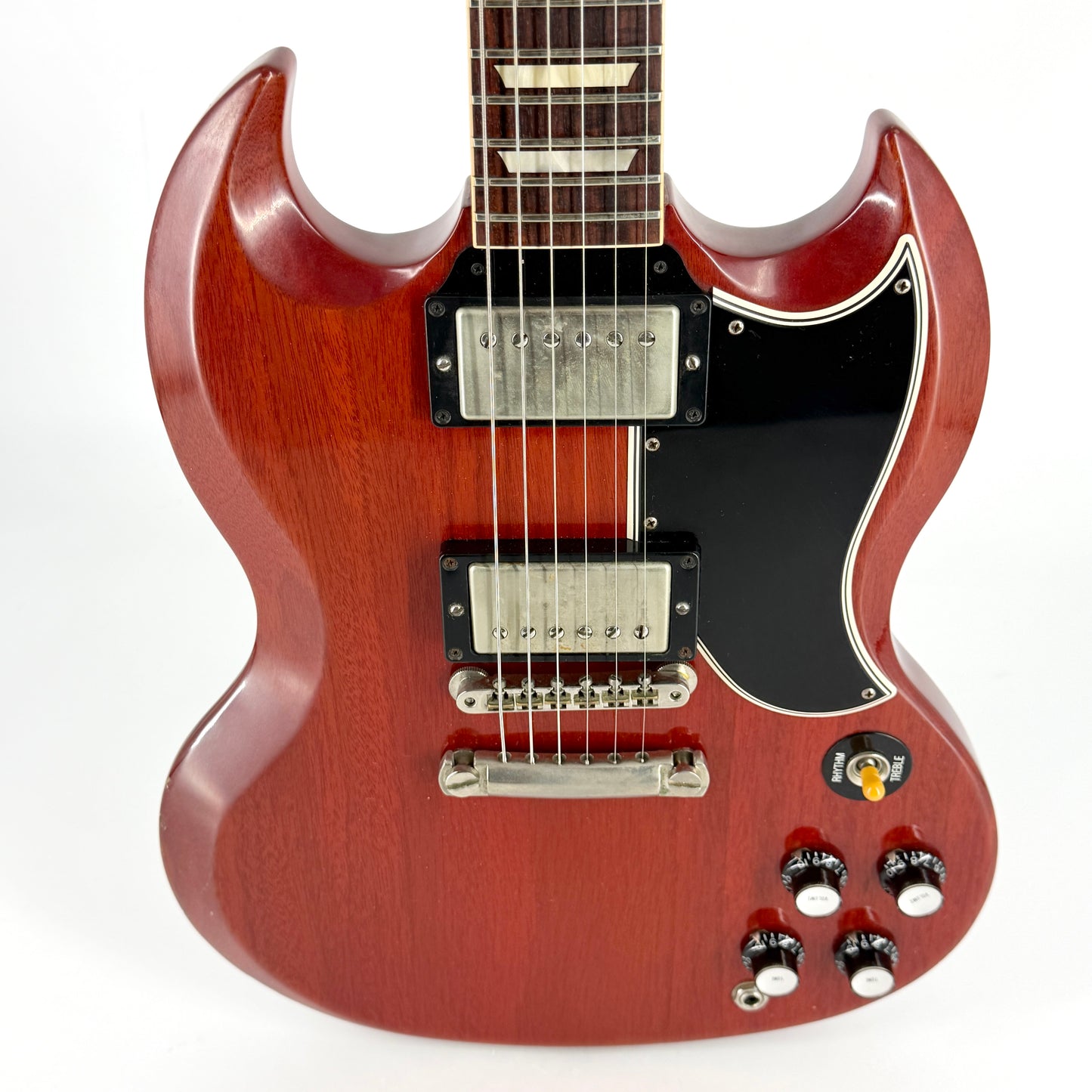 2008 Gibson Custom Shop 1961 Reissue Les Paul SG Standard VOS – Cherry Red