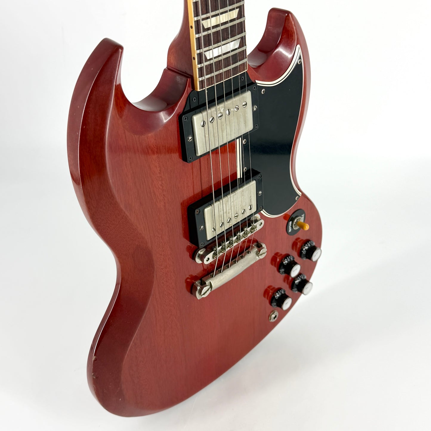 2008 Gibson Custom Shop 1961 Reissue Les Paul SG Standard VOS – Cherry Red