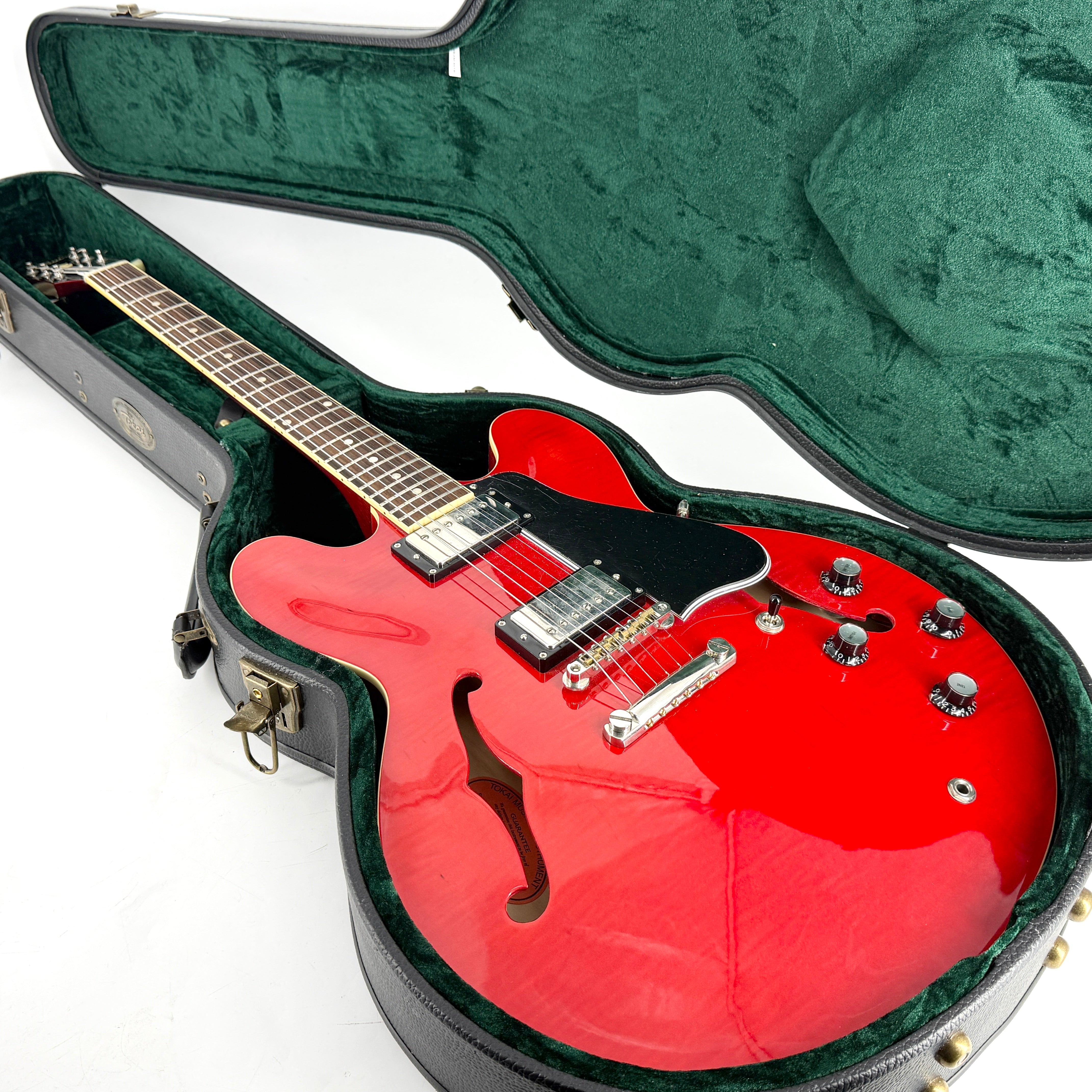 2020 Tokai UES224 – See Through Red Nitro – Jordan Guitars