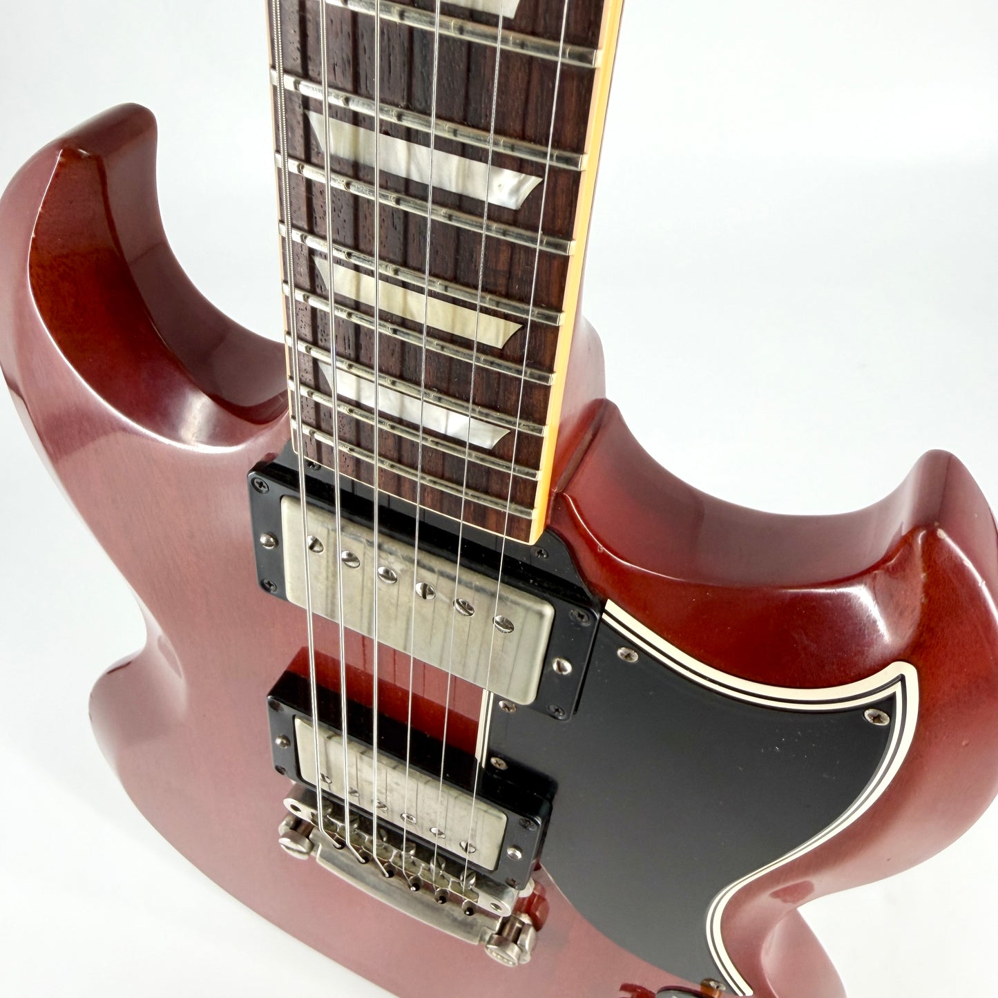 2008 Gibson Custom Shop 1961 Reissue Les Paul SG Standard VOS – Cherry Red