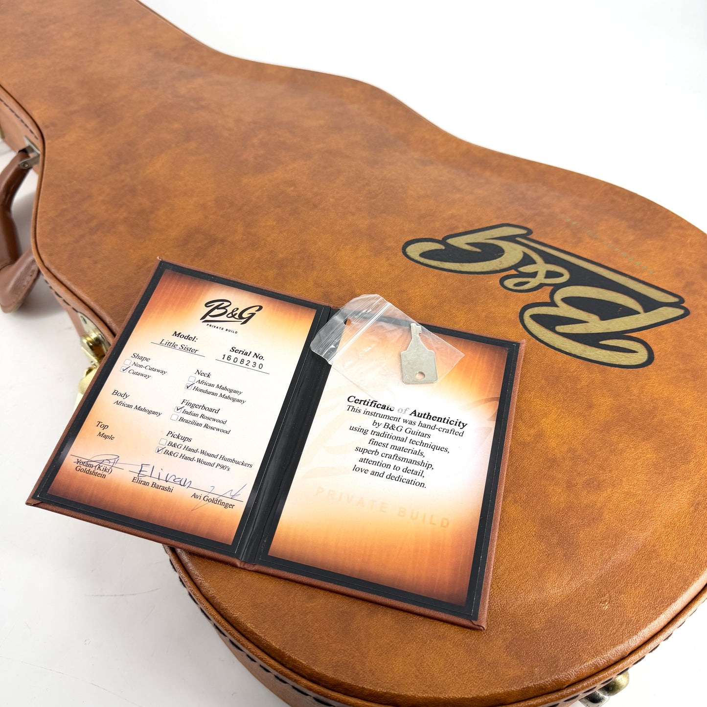 2016 B&G Private Build Little Sister - Tobacco Burst