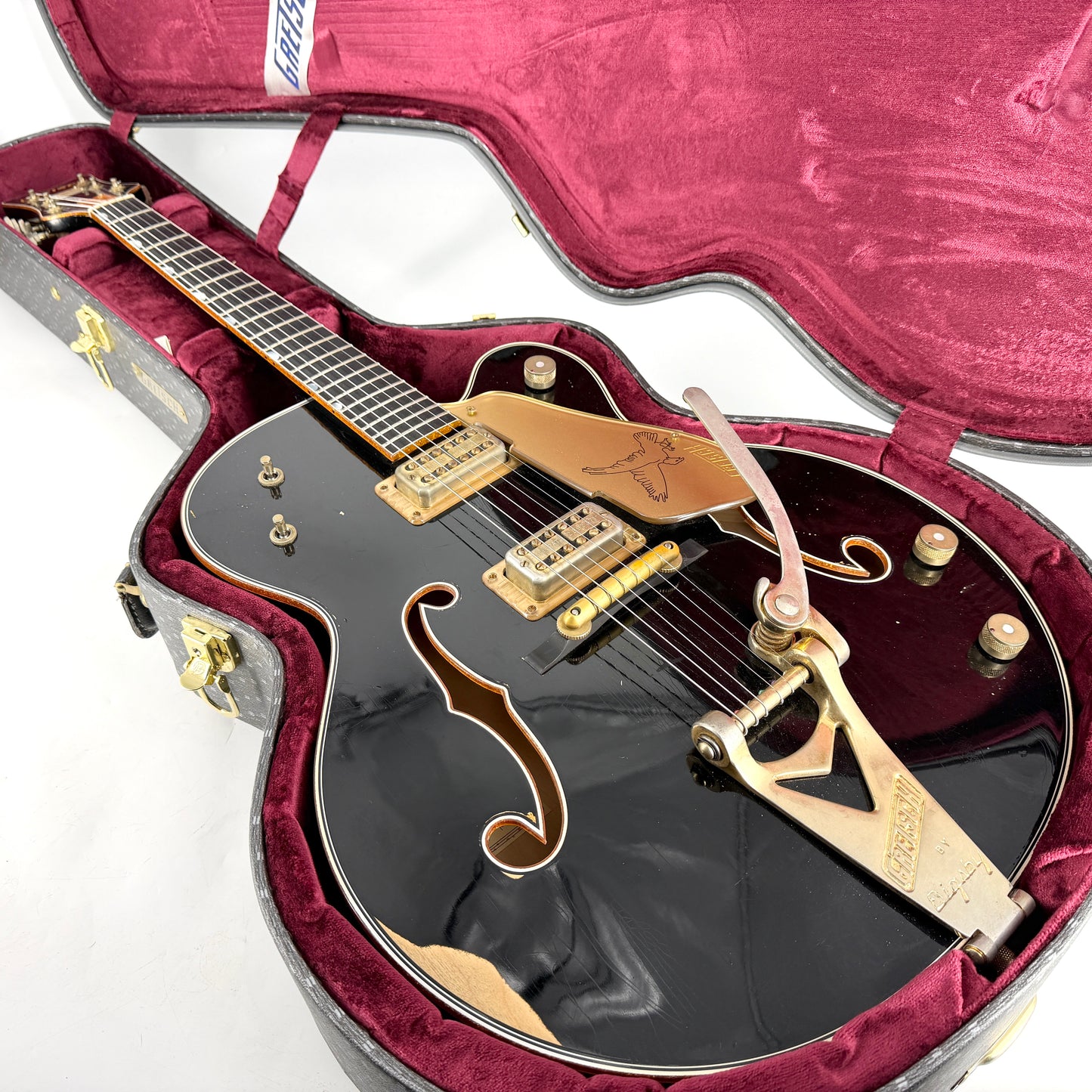 2016 Gretsch Custom Shop Stephen Stern Masterbuilt Black Falcon Relic - G6136-CS